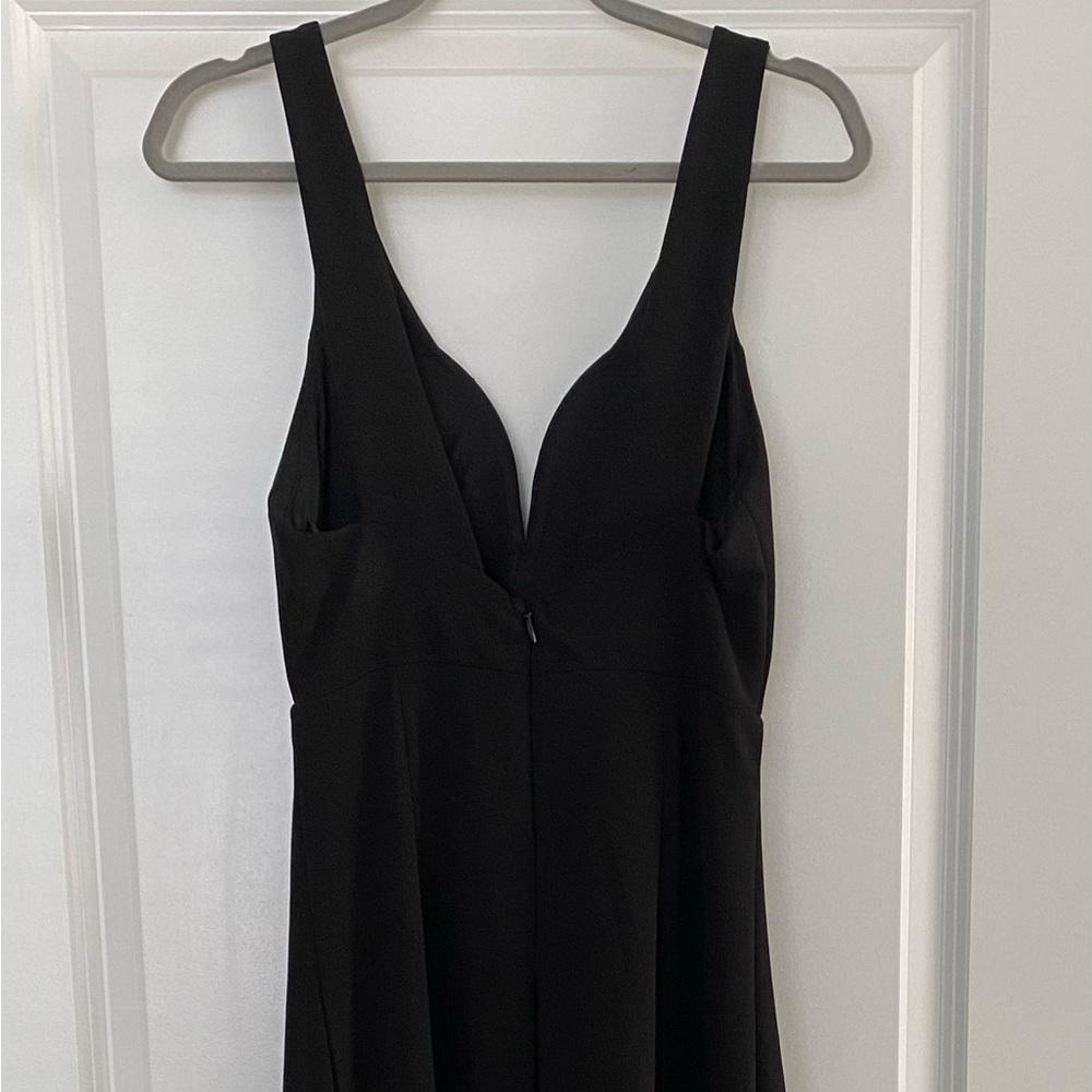 Full length formal black dress